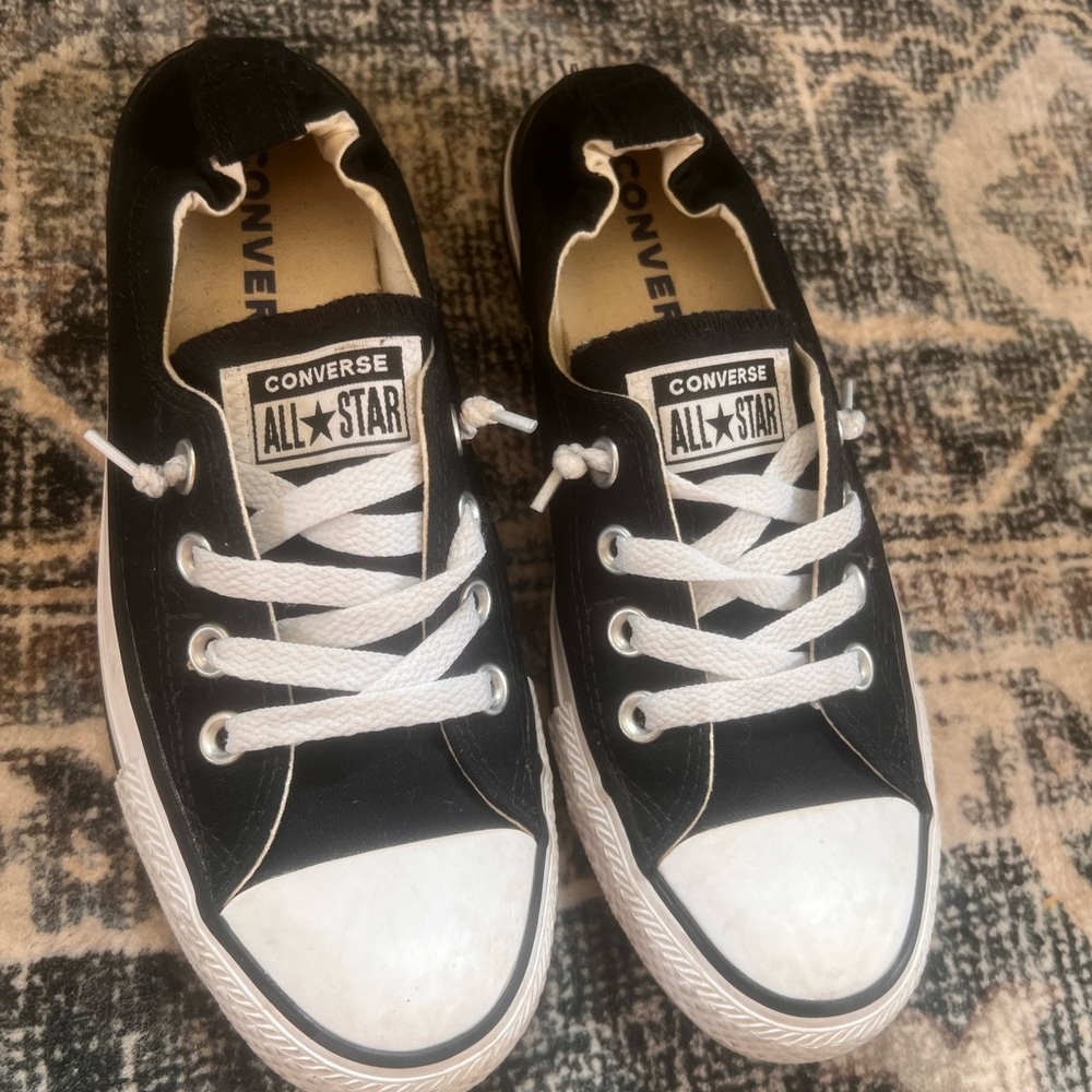 Converse All Star Black and White Sneakers